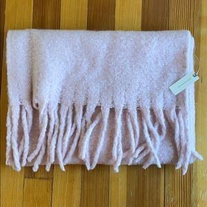 NWT Anthropologie Oversized Brushed Scarf